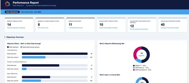 On-demand analytics report