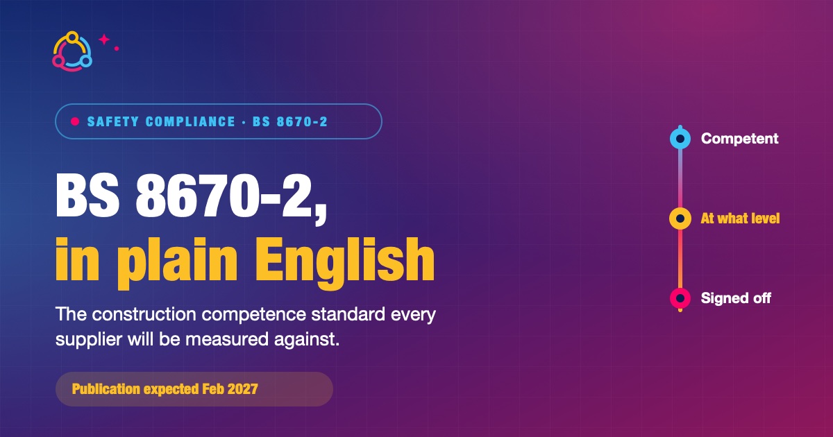BS 8670-2 in Plain English: The Construction Competence Standard, Explained