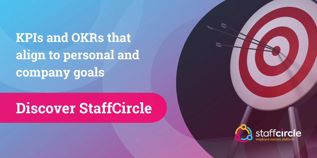 Banner: KPIs and OKRs that align to personal and company goals